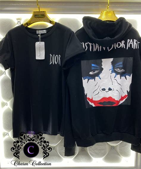 christian dior paris hoodie joker|christian dior couture sweatshirt.